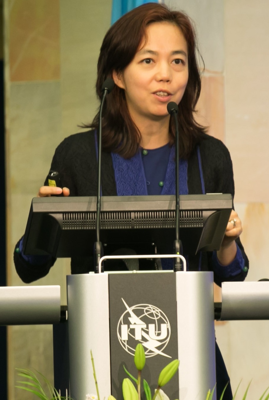 Fei-Fei Li speaking