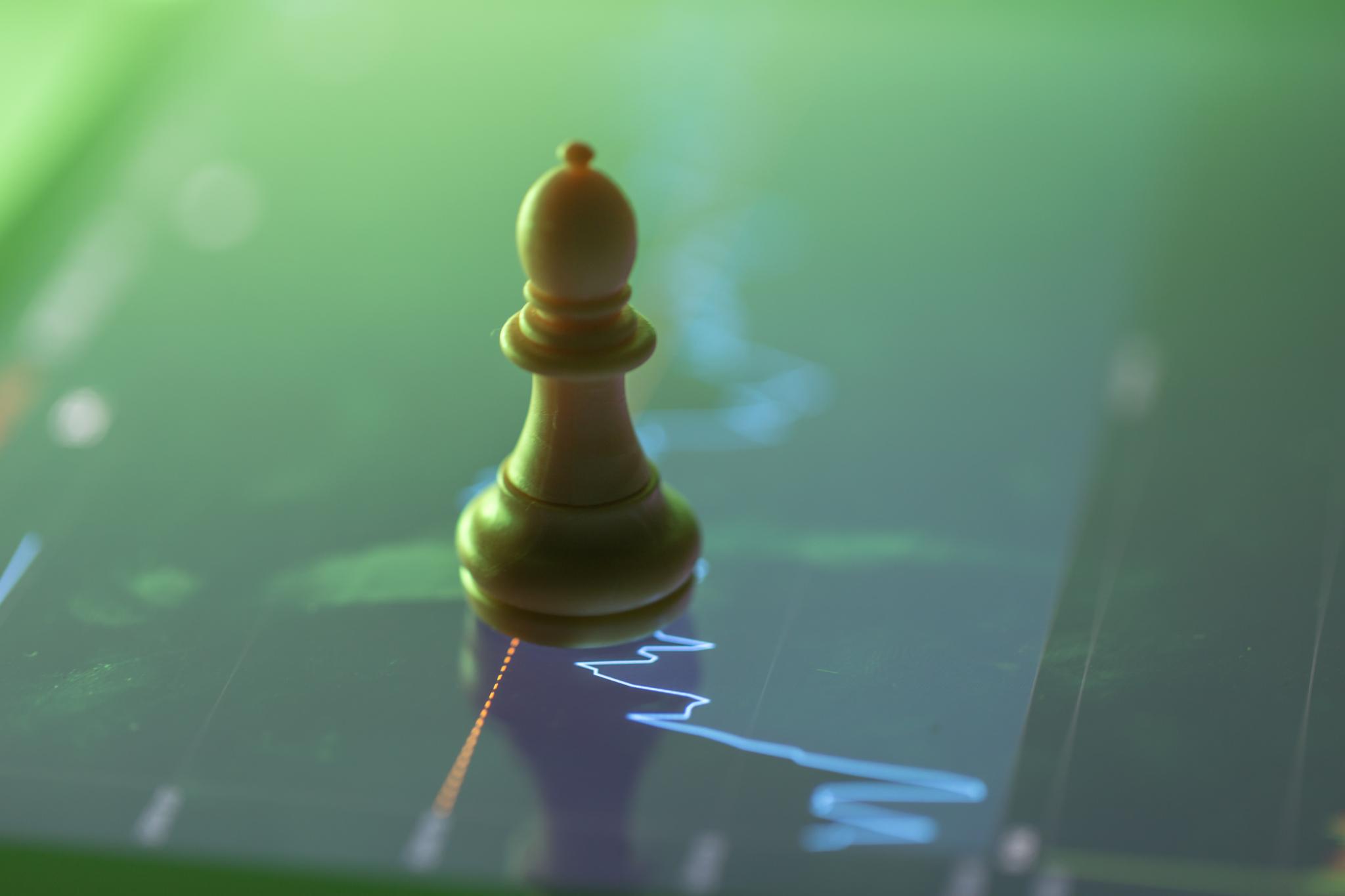 Kasparov accused IBM of cheating after Game 2 — convinced a grandmaster had reached in to play one move. IBM dismantled Deep Blue right after the 1997 rematch and refused to play him again. Chess piece