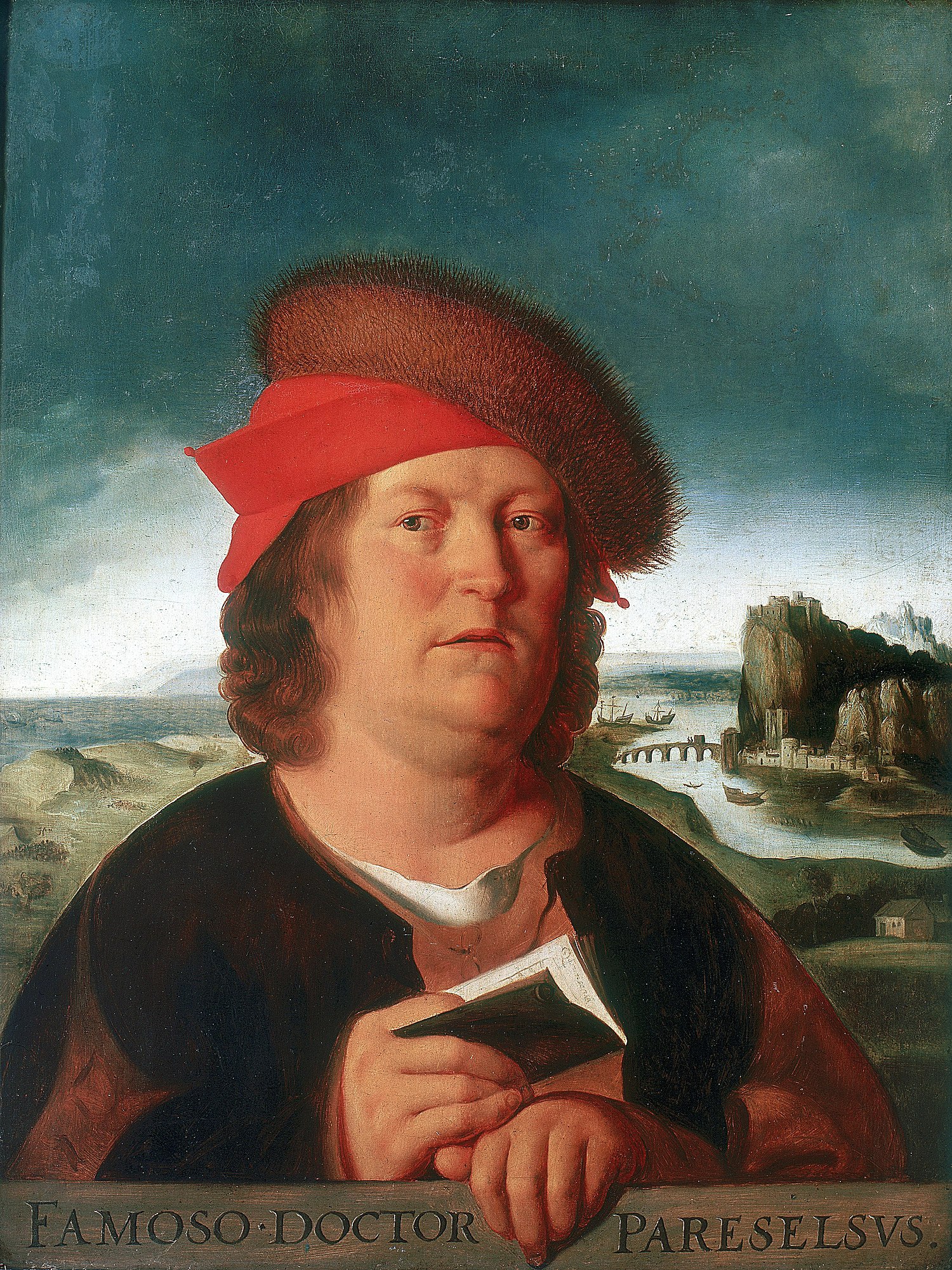 Born Theophrastus von Hohenheim. He took the name “Paracelsus” to mean “beyond Celsus.” In 1527 he publicly burned Avicenna’s Canon in front of his students at Basel. They walked out. Paracelsus
